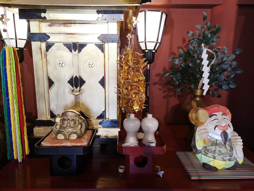 Altare della divinità della fortuna Daikoku